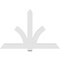 Ekena Millwork Redmond Architectural Grade PVC Gable Bracket, 72"W x 48"H x 2"D x 6"F, 16/12 Pitch GBP072X48X0206RED00 - alternate 2